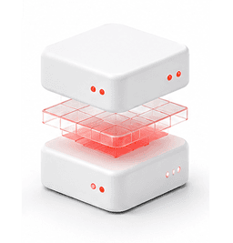 Patented dual-model architecture — layered twin model stack